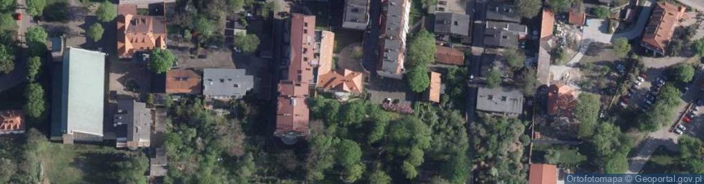 Zdjęcie satelitarne Główna Biblioteka Lekarska im. S. Konopki w Warszawie