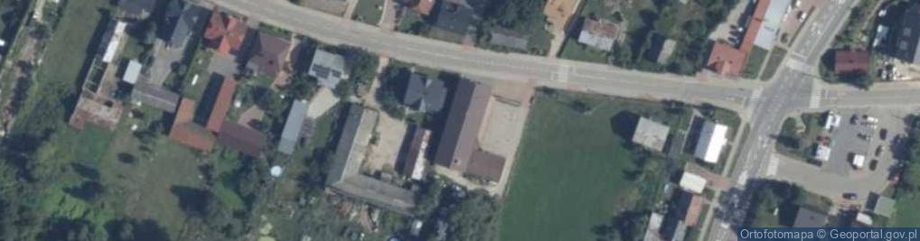 Zdjęcie satelitarne Gminna Biblioteka Publiczna w Grębkowie