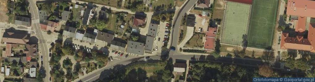 Zdjęcie satelitarne Gminna Biblioteka Publiczna w Kikole