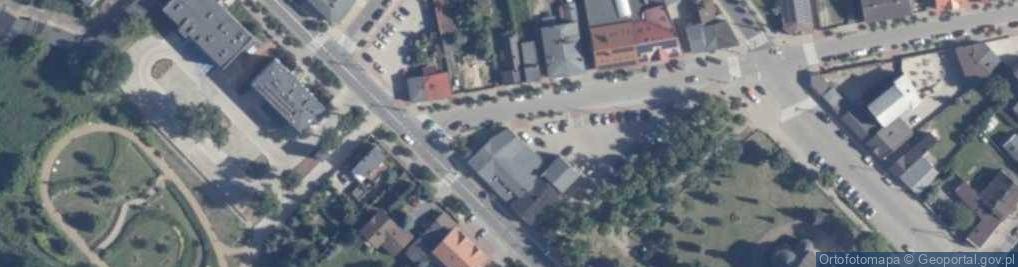Zdjęcie satelitarne Gminna Biblioteka Publiczna w Strykowie