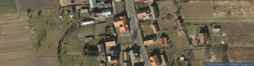Zdjęcie satelitarne Gminna Biblioteka Publiczna w Wińsku/Filia w Krzelowie