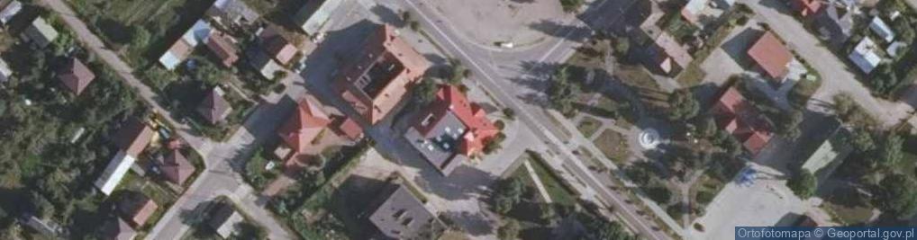 Zdjęcie satelitarne Gminna Biblioteka Publiczna