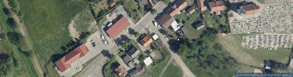 Zdjęcie satelitarne Gminna Biblioteka Publiczna