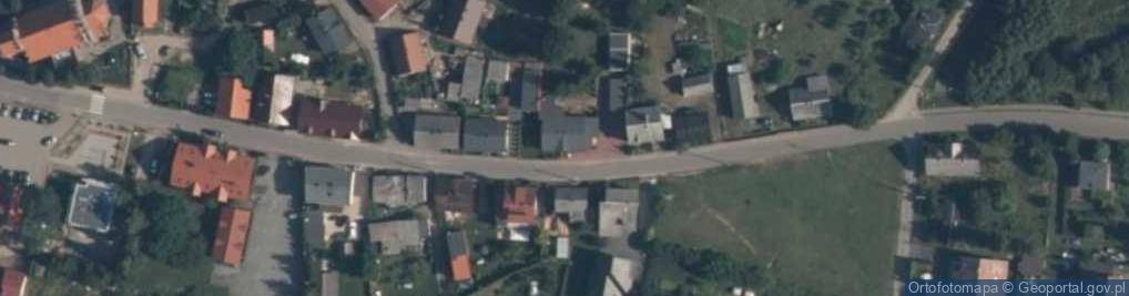 Zdjęcie satelitarne Gminna Publiczna w Osieku