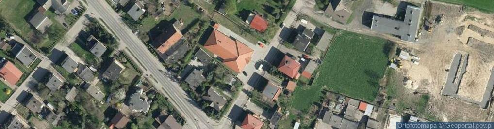 Zdjęcie satelitarne Gminna Publiczna w Pruszczu