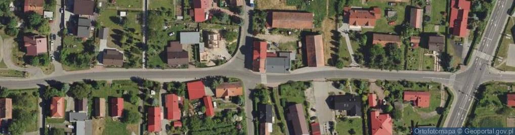 Zdjęcie satelitarne Gminna Publiczna w Raszówce, filia w Chróstniku