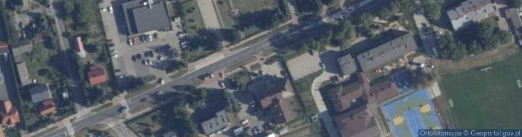 Zdjęcie satelitarne Gminna Publiczna w Skórcu