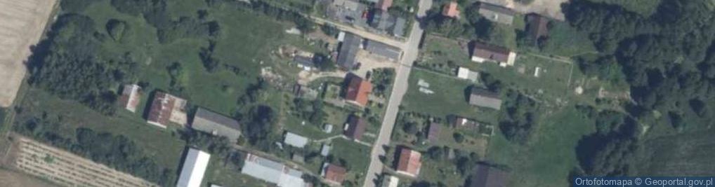 Zdjęcie satelitarne Gminna w Nowym Pilczynie, Filia w Dąbrowie