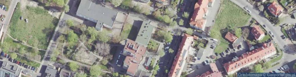 Zdjęcie satelitarne im. Galla Anonima