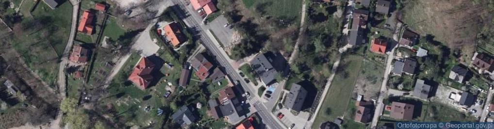 Zdjęcie satelitarne Książnica Beskidzka-Filia Straconka