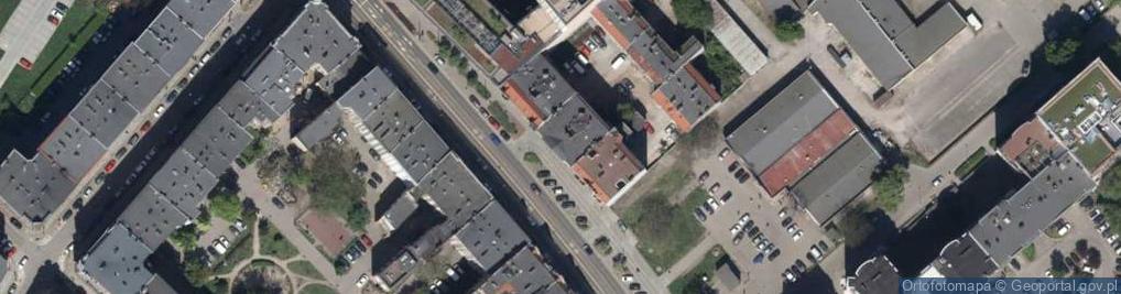Zdjęcie satelitarne Miejska Biblioteka Publiczna filia 45