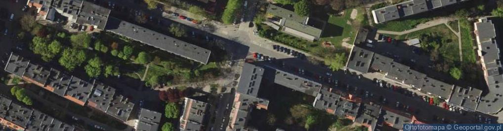 Zdjęcie satelitarne Miejska Biblioteka Publiczna filia 6
