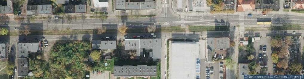 Zdjęcie satelitarne Miejska Biblioteka Publiczna filia nr 11