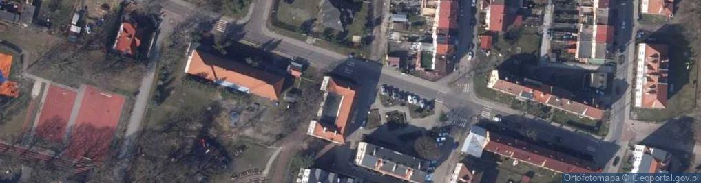 Zdjęcie satelitarne Miejska Biblioteka Publiczna Filia nr 7 Warszów