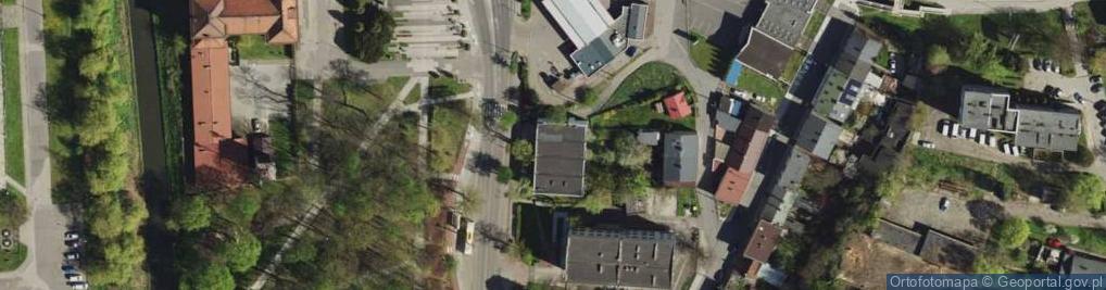 Zdjęcie satelitarne Miejska Biblioteka Publiczna im Marii Nogajowej w Czeladzi
