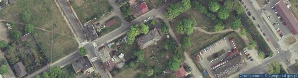 Zdjęcie satelitarne Miejska Biblioteka Publiczna im Pawła Hulki Laskowskiego w Żyrardowie
