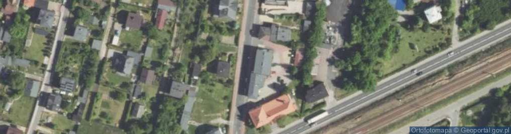 Zdjęcie satelitarne Miejska Biblioteka w Blachowni - Filia
