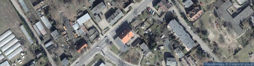 Zdjęcie satelitarne Miejska, Publiczna Filia nr 18