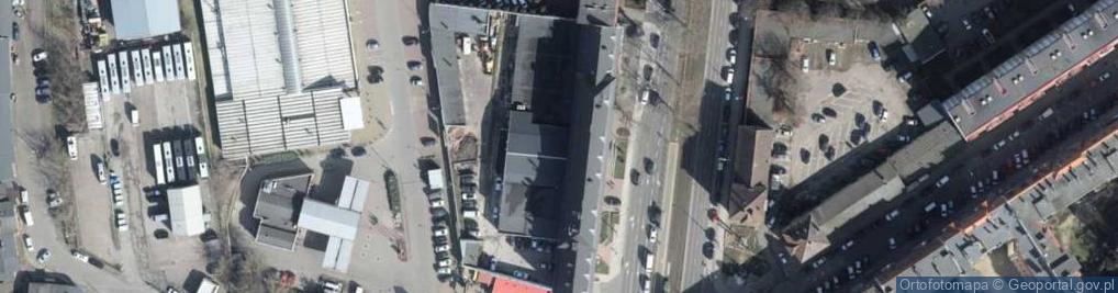 Zdjęcie satelitarne Miejska, Publiczna Filia nr 45