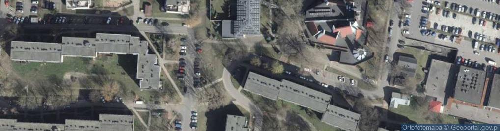 Zdjęcie satelitarne Miejska,Publiczna Filia nr 9 Oddział Dziecięcy