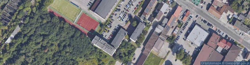Zdjęcie satelitarne Miejsko Gminna Biblioteka Publiczna w Jędrzejowie