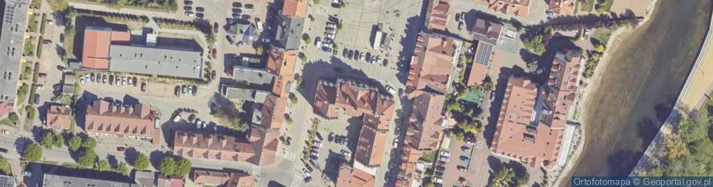 Zdjęcie satelitarne Miejsko Gminna Biblioteka Publiczna w Piszu