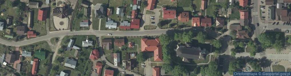 Zdjęcie satelitarne Miejsko-gminna publiczna im. Tadeusza Polanowskiego w Narolu