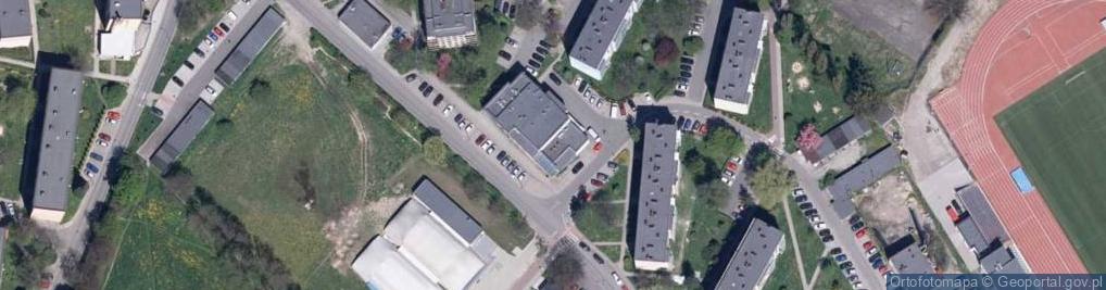 Zdjęcie satelitarne Miejsko-Powiatowa Biblioteka w Pszczynie - Filia nr 3