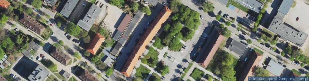 Zdjęcie satelitarne Oddział Zbiorów Naukowych i Regionalnych