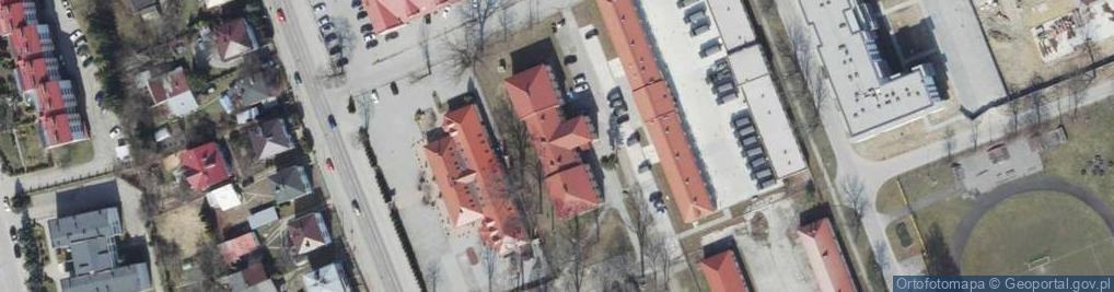 Zdjęcie satelitarne Pedagogiczna Biblioteka Wojewódzka w Rzeszowie - Filia w Dębicy