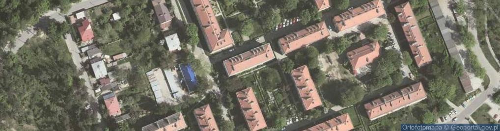 Zdjęcie satelitarne Podgórska, Publiczna Filia nr 10