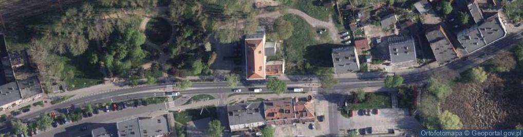 Zdjęcie satelitarne Wojewódzka Biblioteka Publiczna - filia nr 4