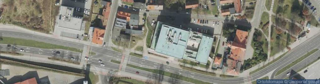 Zdjęcie satelitarne Wojewódzka i Miejska Biblioteka Publiczna im. C. Norwida