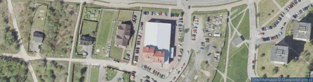 Zdjęcie satelitarne Biedronka - Supermarket