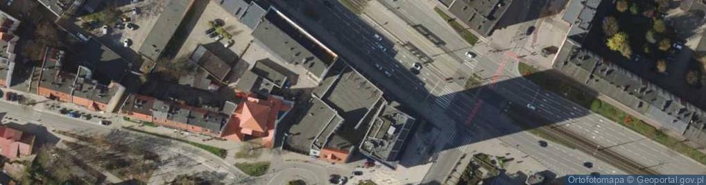 Zdjęcie satelitarne Biedronka - Supermarket