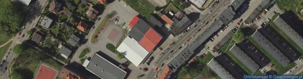 Zdjęcie satelitarne Biedronka - Supermarket