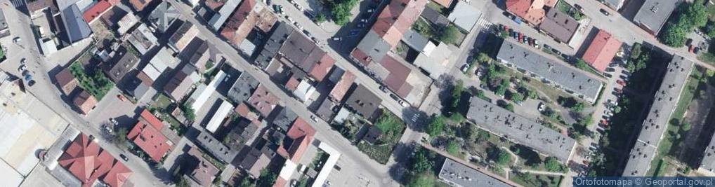 Zdjęcie satelitarne Skok Bieszczadzka
