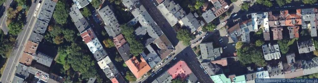 Zdjęcie satelitarne Alodia Nieruchomości Piotr Batko Tomasz Czajowski