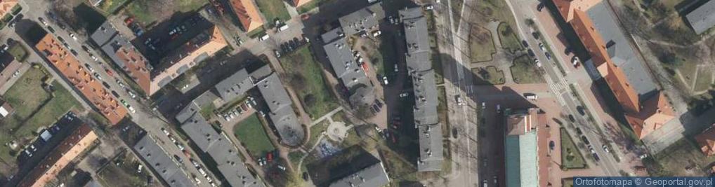 Zdjęcie satelitarne Anna Michalska Abm Wycena Nieruchomości Projektowanie Architektoniczne Anna i Bartosz Michalscy
