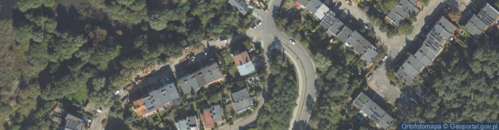 Zdjęcie satelitarne Biuro Nieruchomości Inwestycji i Rzeczoznawstwa Komorowska