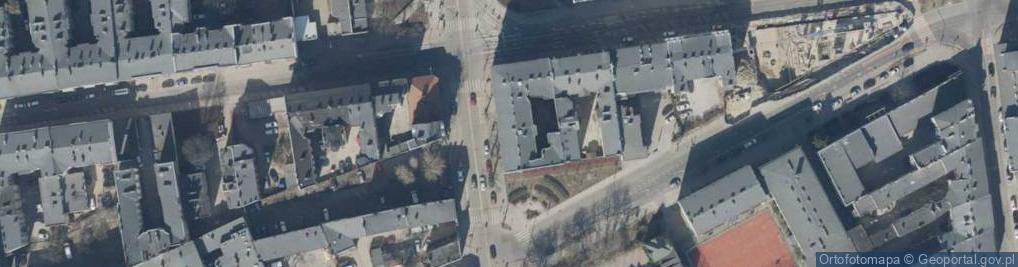 Zdjęcie satelitarne Biuro nieruchomości Łódź Metrohouse Gdańska 90
