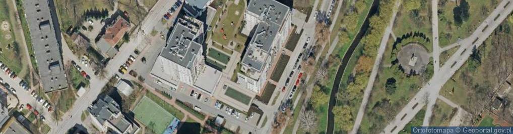 Zdjęcie satelitarne Centrum Szacowania Nieruchomości i Analiz Pryw Dawex