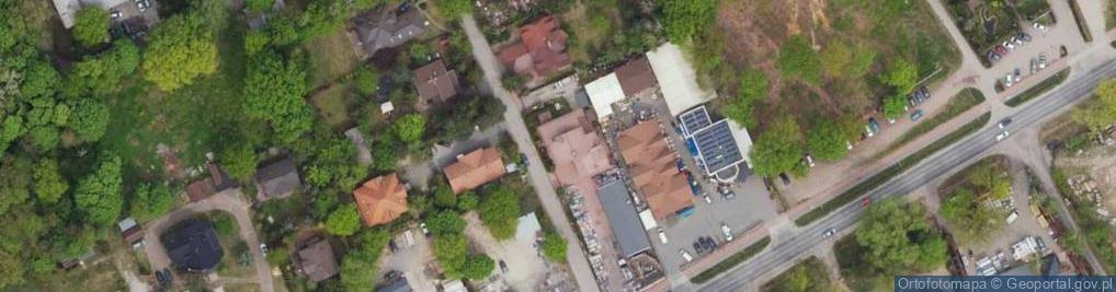 Zdjęcie satelitarne DOMEX NIERUCHOMOSCI