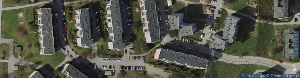 Zdjęcie satelitarne Gastrokooperacja Jakub Rajnik