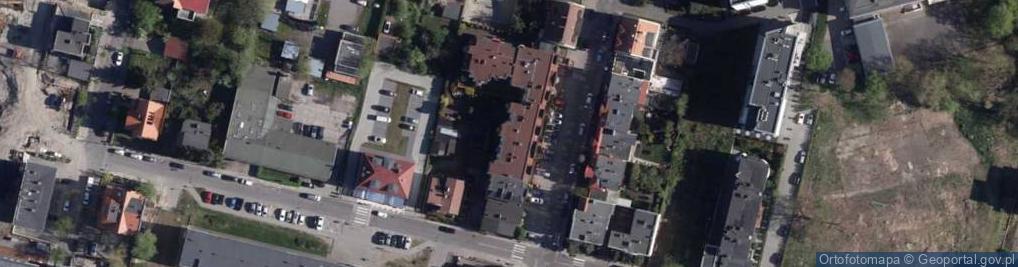 Zdjęcie satelitarne Idalia Włodarczyk Biuro Nieruchomości Em-Dom