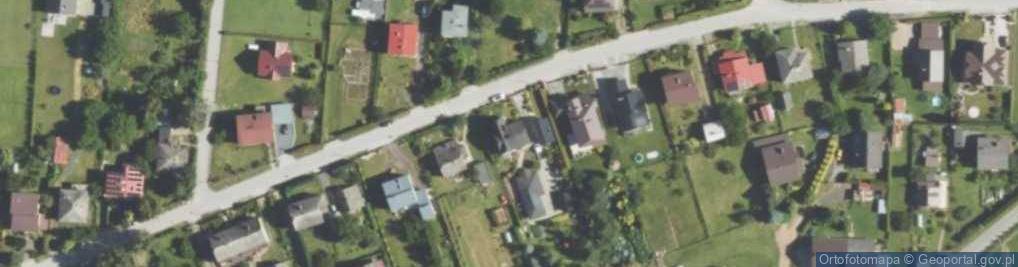 Zdjęcie satelitarne Jawiszowickie Biuro Proj Robót Bud Obr Nieruchom Wimag Wiśniewski M