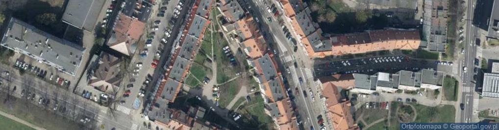 Zdjęcie satelitarne Kancelaria Obrotu Nieruchomościami Oscar s.c.