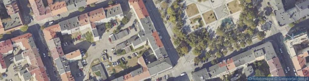 Zdjęcie satelitarne MODER Nieruchomości s.c.