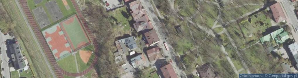 Zdjęcie satelitarne Multi Nieruchomości i Usługi Biurowe Łukasz Wójcik