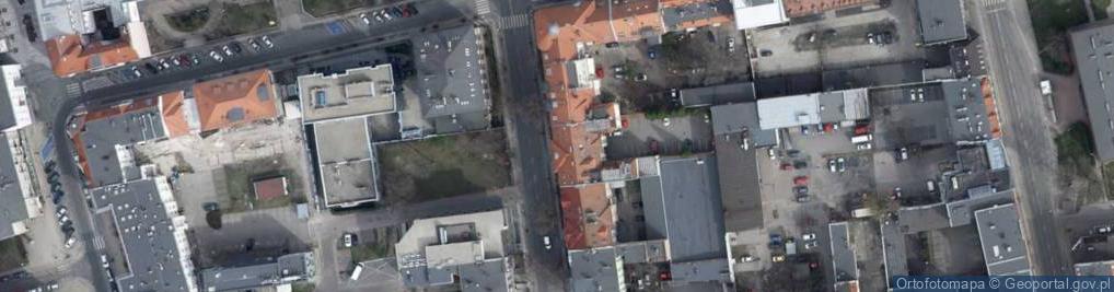Zdjęcie satelitarne Nieruchomości- Budownictwo Mariola i Jerzy KNUTER Spółka Jawna